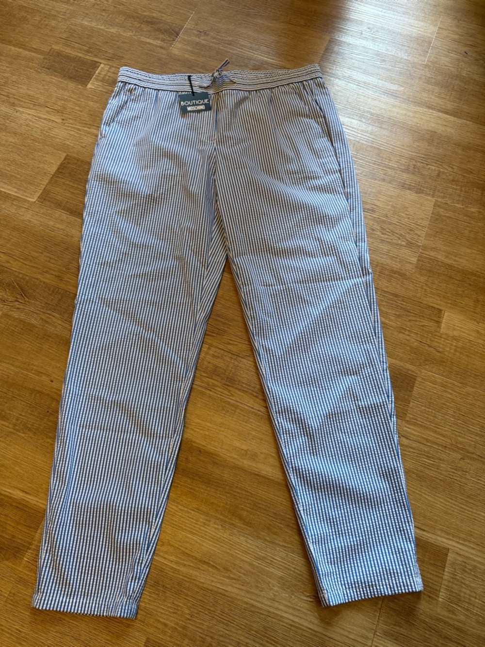 NWT Boutique Moschino seersucker pants